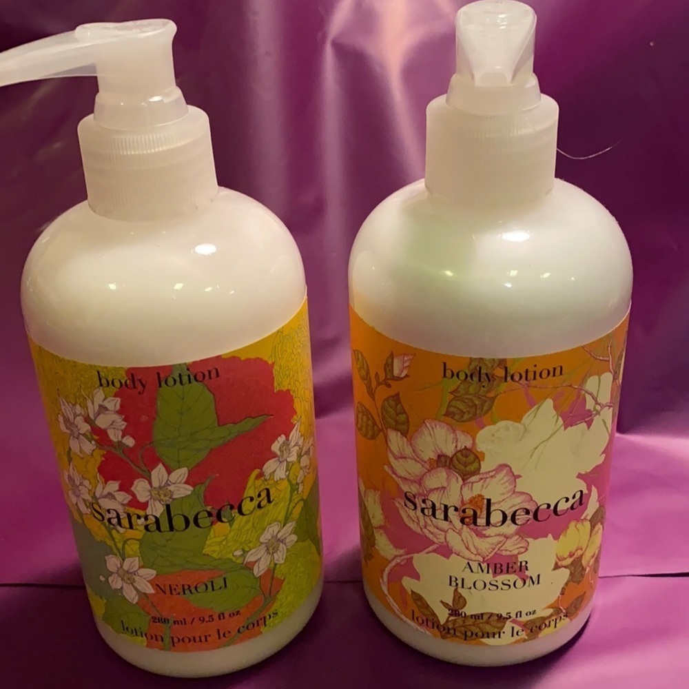 Sarabecca Body Lotion Bundle Natural Haba Nourishing